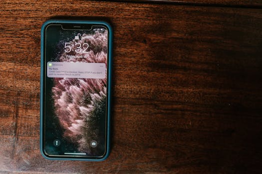 Alert notification on screen showing system incident response